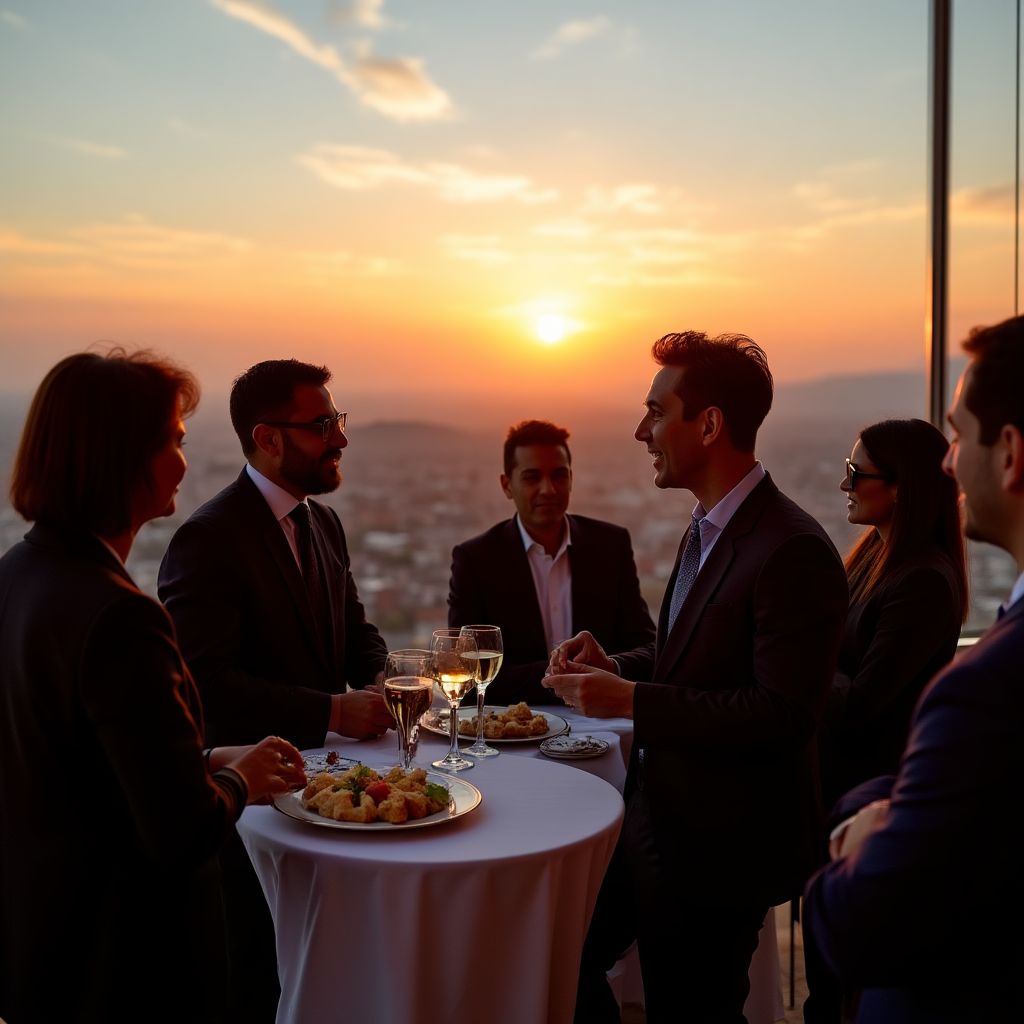 Evento de networking financiero de ConFin Chile